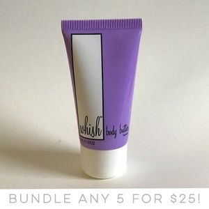 5/$25 Whish Body Butter Travel Size Sample!